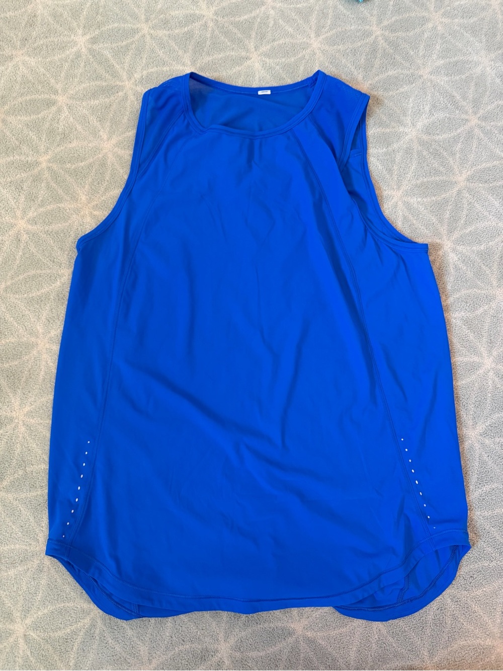 Royal Blue Lululemon sculpt tank top
